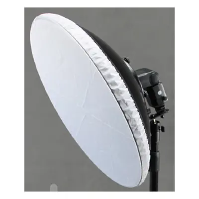 Beauty dish stříbrný 70cm s voštinou pro systémové blesky