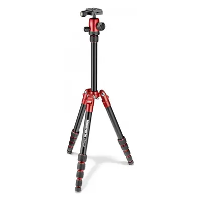 Manfrotto MKELES5RD-BH stativ s kulovou hlavou, malý (červený)