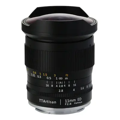 TTArtisan 11mm f/2,8 Fisheye Full Frame pro Nikon Z