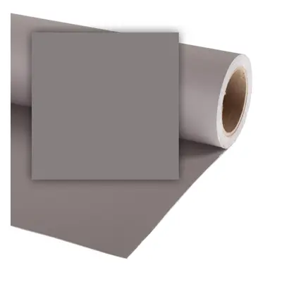 Colorama 1,35 x 11 m, jednobarevné papírové pozadí, Smoke Grey