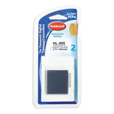 Hähnel HL-005, Panasonic CGA-S005, 1150mAh, 3.7V, 4.3Wh (nedostupné)