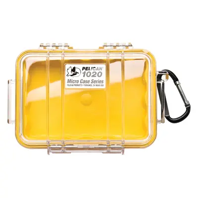 Peli™ Case 1020 MicroCase žlutý s průhledným víkem