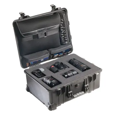 Peli™ Case 1560 LFC, s pěnou + LOC organizérem, černý