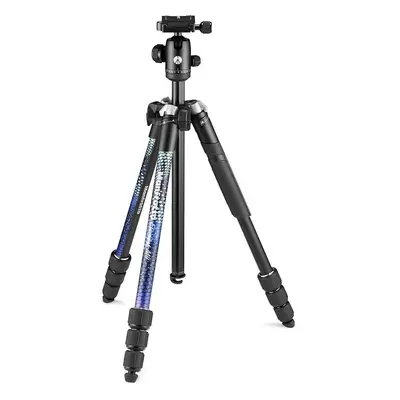 Manfrotto Element MII Aluminium, 4-sekční hliníkový stativ (modrý)