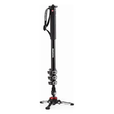 Manfrotto XPRO hliníkový 4 sekční videomonopod s FLUIDTECH základnou