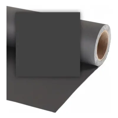 Colorama 2,72 x 11 m, jednobarevné papírové pozadí, black