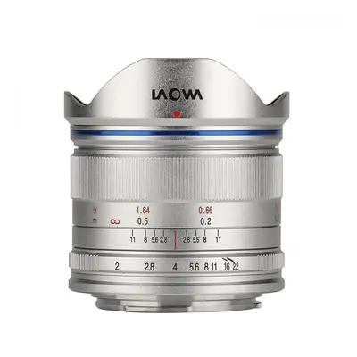 Laowa 7,5mm f/2 stříbrný pro Micro Four Thirds