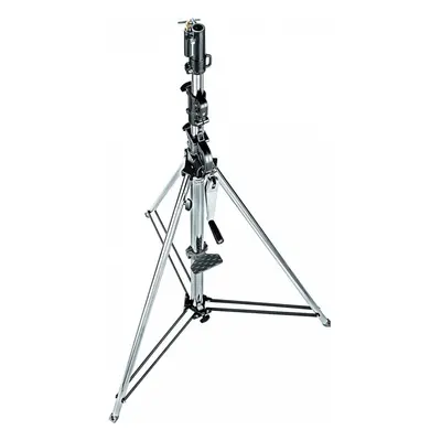 Manfrotto 087NW Navíjecí stojan s bezpečnostním lankem (chromová ocel)