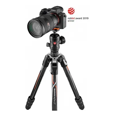 Manfrotto BeFree GT kompozitový stativ navržený pro fotoaparáty Sony