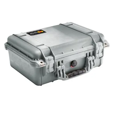 Peli™ Case 1450 kufr s pěnou stříbrný