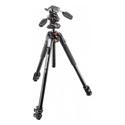 Manfrotto MK190XPRO3-3W Set třísekčního hliníkového stativu řady 190 s třícestnou hlavou