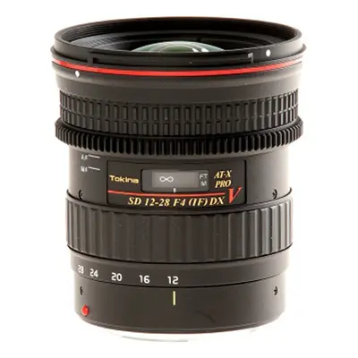 Tokina AT-X 12-28mm f/4 Pro DX V (Video) pro Canon EF