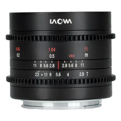 Laowa 9mm T/2,9 Zero-D Cine (m+ft) pro Fujifilm X