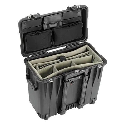 Peli™ Case 1440 kufr s Office přepážkami a lid organizérem, černý