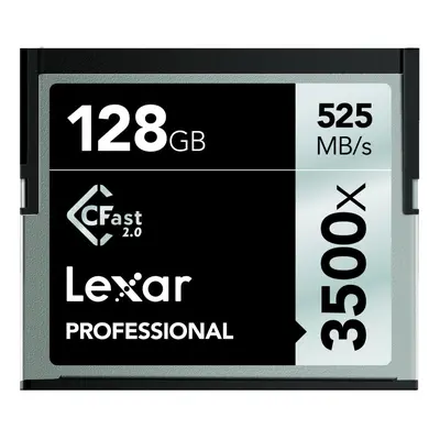 Lexar Professional 3500x CFast 2.0 card 128GB