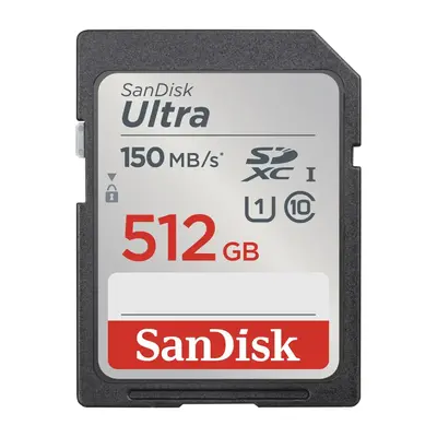 SanDisk Ultra 512 GB SDXC paměťová karta 150 MB/s