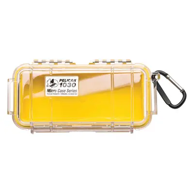 Peli™ Case 1030 MicroCase žlutý s průhledným víkem