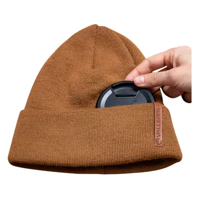 VALLERRET Beanie čepice (karamel)