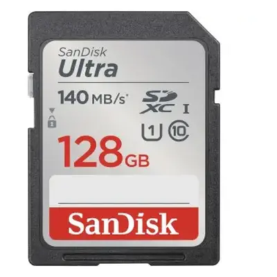 SanDisk Ultra 128 GB SDXC paměťová karta 140 MB/s