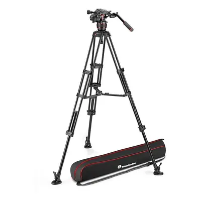 Manfrotto Nitrotech 608 video hlava s MVTTWINGA hliníkovým video stativem se středovou rozpěrou