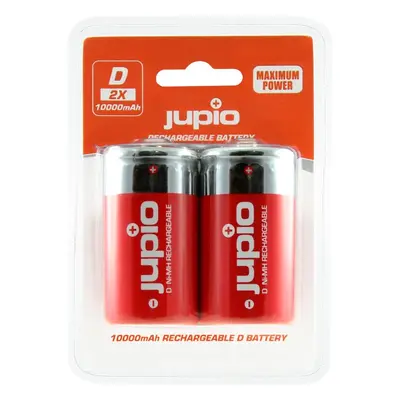 Jupio akumulátor D (dobíjecí), 10.000 mAh, 2ks