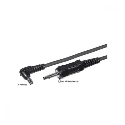 Walimex sync konektor & mono jack 3,5mm, délka 4,2m