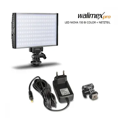 Walimex pro Niova 150 Bi Color, 15W LED světlo se síťovým zdrojem