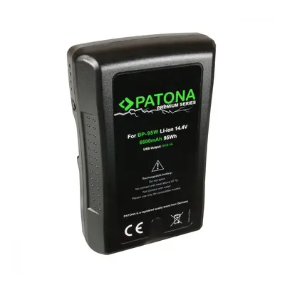 Patona V-Mount akumulátor ekvivalent Sony BP-95W, 6600mAh, 14.4V