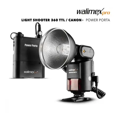 Walimex pro Light Shooter 360 TTL/C + Power Porta