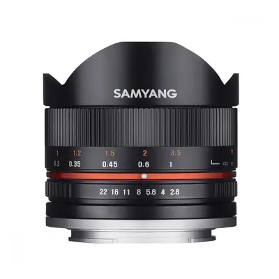 Samyang 8mm f/2,8 UMC Fish-eye II černý pro Sony E