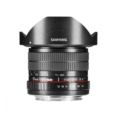 Samyang 8mm f/3,5 AS MC Fisheye CS II pro Canon EF