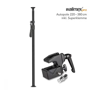 Walimex pro Autopole 220-380 cm včetně super svorky