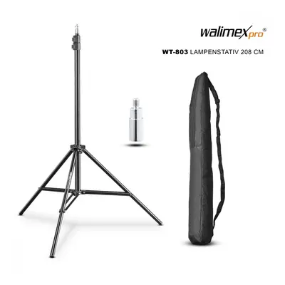 Walimex pro WT-803 studiový stativ 200cm s brašnou a adaptérem