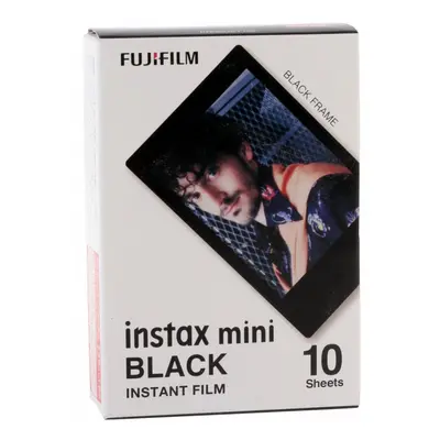 Fujifilm INSTAX mini FILM černý rámeček 10 ks fotek