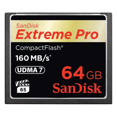 SanDisk Extreme Pro CF 64GB 160 MB/s VPG 65, UDMA 7