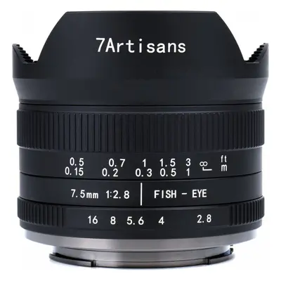 7artisans 7,5mm f/2,8 II Fisheye pro Sony E