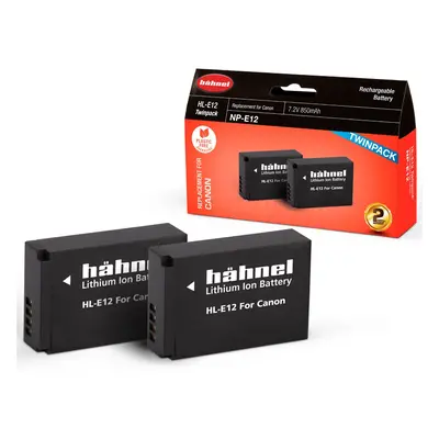 Hähnel HL-E12 dvojité balení (Canon LP-E12) 850mAh, 7.2V, 6.1Wh