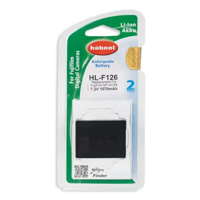 Hähnel HL-F126, Fujifilm NP-W126, 1070mAh, 7,2V, 7.7Wh