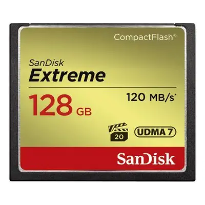 SanDisk Compact Flash 128GB Extreme 120MB/s UDMA7