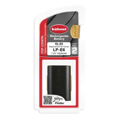 Hähnel HL-E6, Canon LP-E6, 1650mAh, 7,2V, 11,9Wh