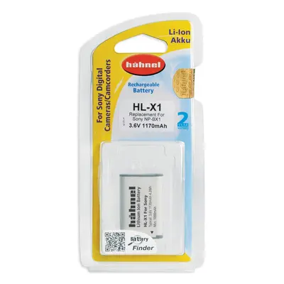 Hähnel HL-X1 Sony NP-BX1 3.6V, 1170mAh, 4.2Wh