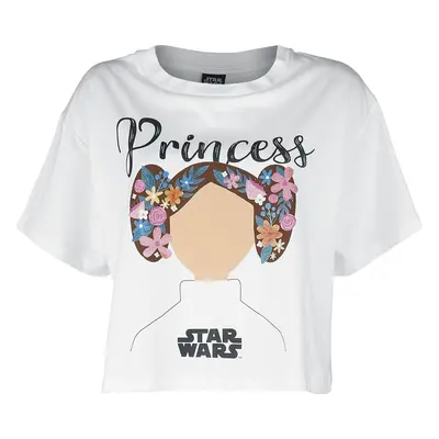 Star Wars Star Wars - Princess Leia Dámské tričko bílá