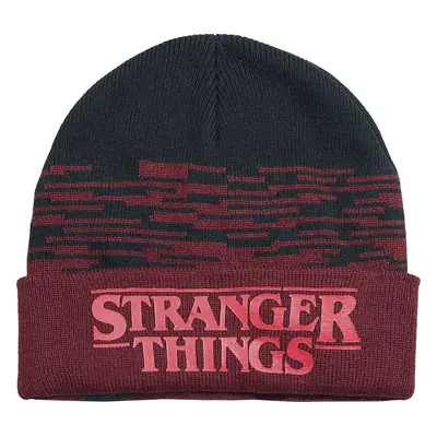 Stranger Things Logo Beanie čepice vícebarevný