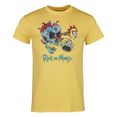 Rick And Morty Summer Vibes Tričko žlutá