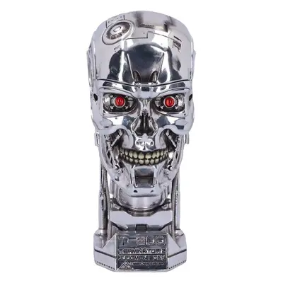 Terminator Nemesis Now - 2 - T-800 Head Box dekorace stríbrná