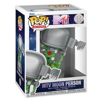 MTV Vinylová figurka č.201 MTV Moon Person (Pop! AD Icons) Sberatelská postava standard