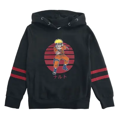 Naruto Kids - Sun Naruto detská mikina s kapucí černá