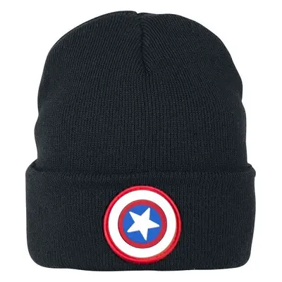 Captain America Logo Čepice černá