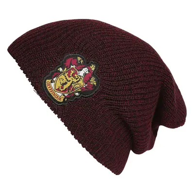 Harry Potter Gryffindor Beanie čepice tmavě červená