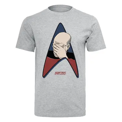 Star Trek Jean-Luc Picard - Facepalm Tričko prošedivelá